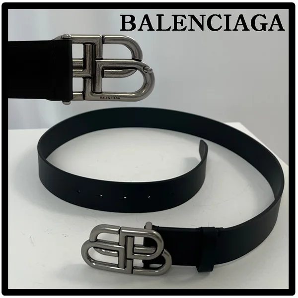 バレンシアガ ベルト コピー★BB Leather Belt★bl25942