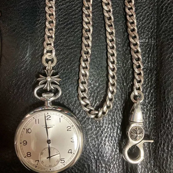 クロムハーツ ロンジン 懐中時計 コピー CHPLUS クラシックチェーン ch2591037