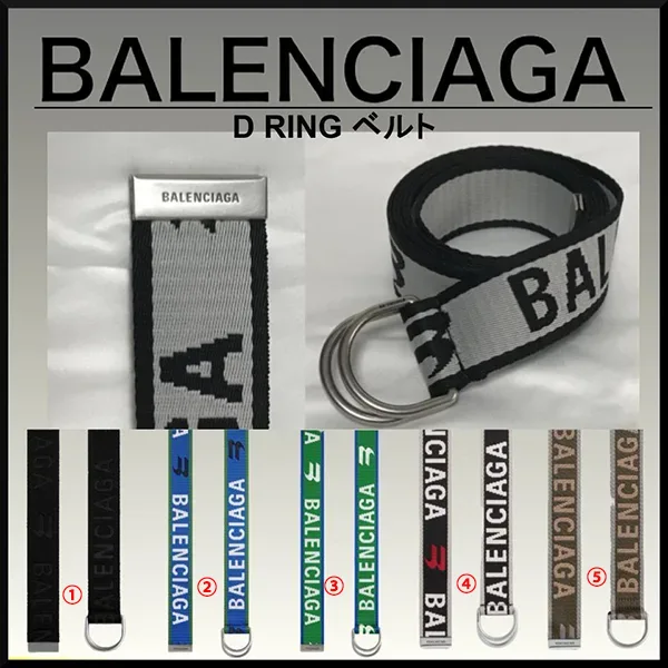 セール新作バレンシアガ D RING ベルト 偽物 3.5 cm メンズ 4色 アンティーク調 703137210AA