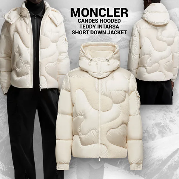 【モンクレール 偽物】CANDES テディ ショート ダウンジャケット mc2592310
