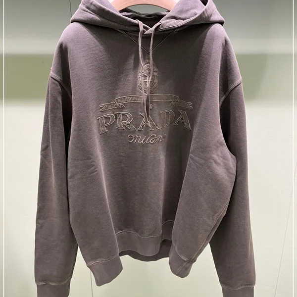 プラダ 長袖フーディ パチモン パーカー ロゴ プルオーバー pd259131