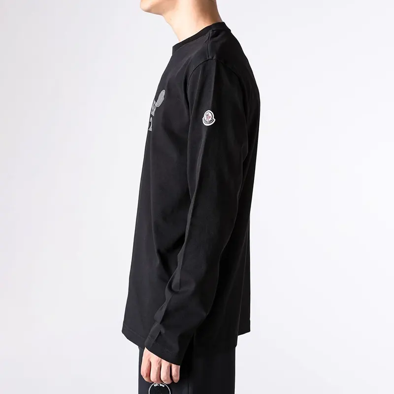 ユニークなデザインモンクレール ロゴ ロングスリーブ 长袖 Tシャツ 並行輸入品 2色 mk21135521