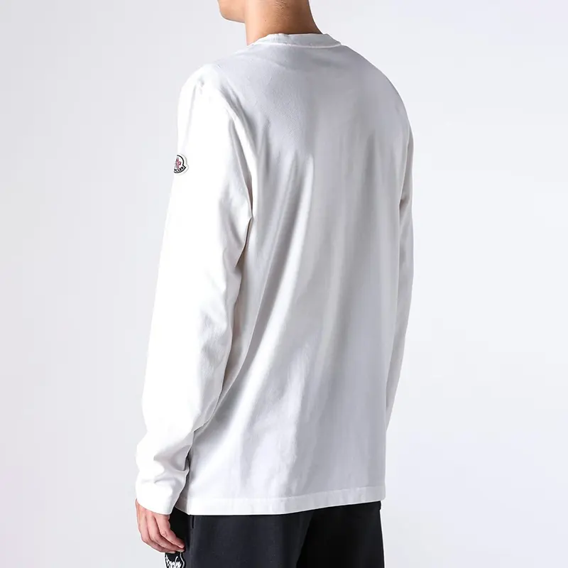 ユニークなデザインモンクレール ロゴ ロングスリーブ 长袖 Tシャツ 並行輸入品 2色 mk21135521