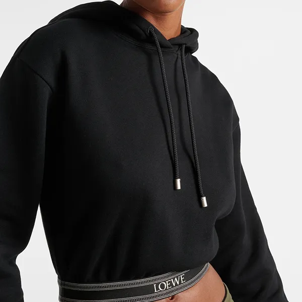 【追跡付き発送で安心】ロエベ クロップド フーディー コットン スーパーコピー c25091006