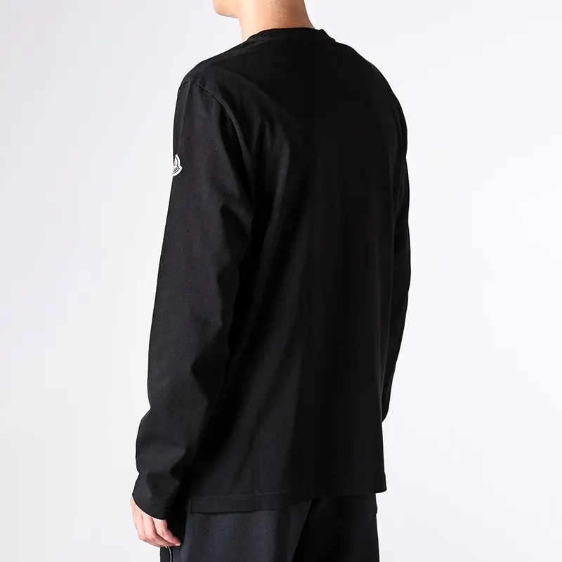 ユニークなデザインモンクレール ロゴ ロングスリーブ 长袖 Tシャツ 並行輸入品 2色 mk21135521
