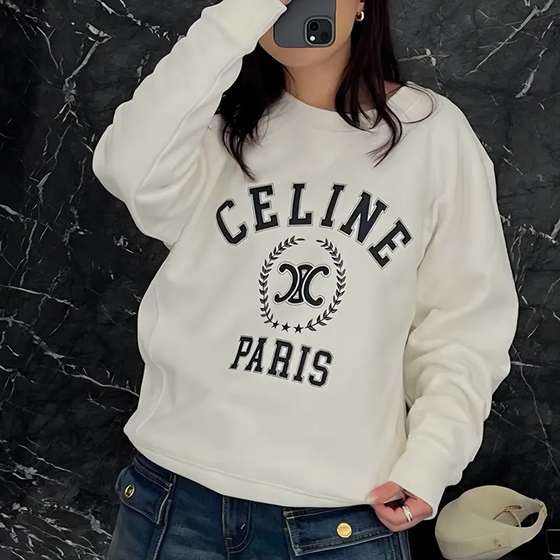 すぐ届セリーヌ ロゴ トリオンフ スエット パーカー コピー商品 sl852156