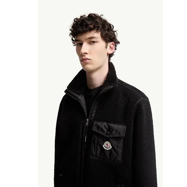 モンクレール N級品◆ポケット付きテディ ジップアップ パーカー K20918G0004389B59