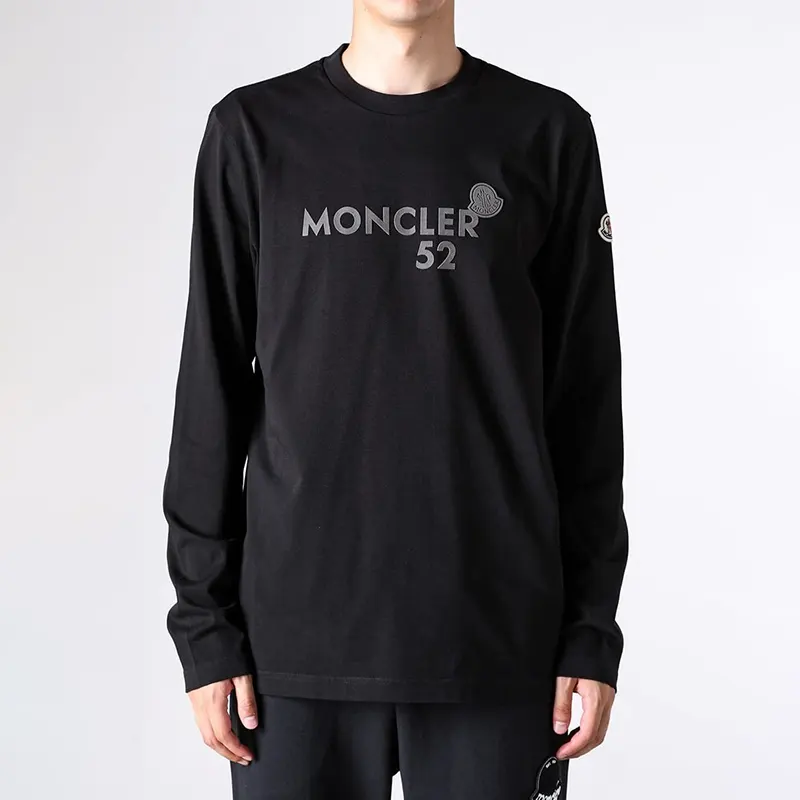 ユニークなデザインモンクレール ロゴ ロングスリーブ 长袖 Tシャツ 並行輸入品 2色 mk21135521