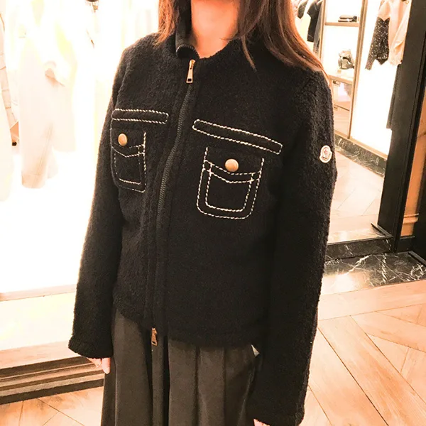 【モンクレール】ポケットデザイン ダウンカーディガン 偽物 mc259234