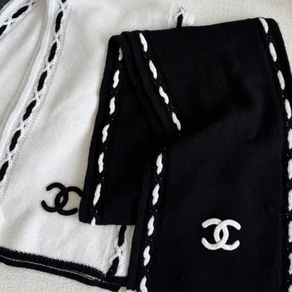 最新でオシャレ25A プレゼントにも人気 シャネル CCロゴ ストール マフラー コピー AAB111 B20763 U1258