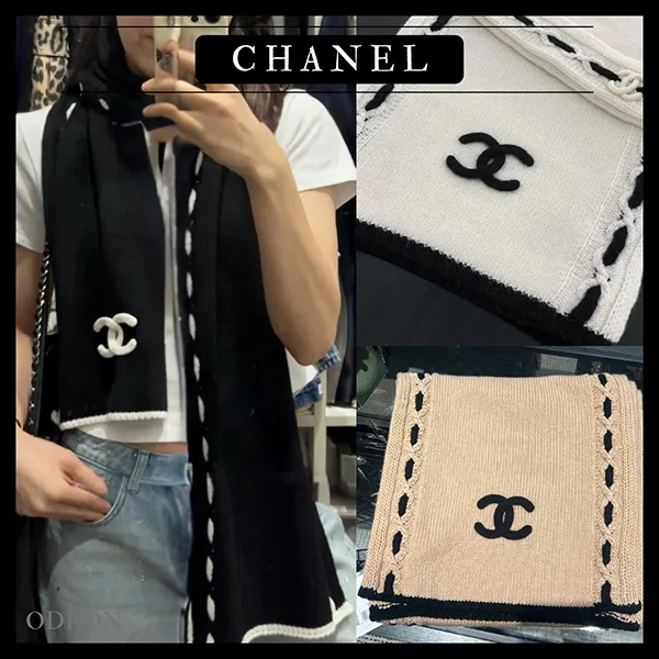 最新でオシャレ25A プレゼントにも人気 シャネル CCロゴ ストール マフラー コピー AAB111 B20763 U1258