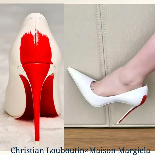 最初で最後のコラボ《ルブタン マルジェラ パンプス 偽物》lb25912