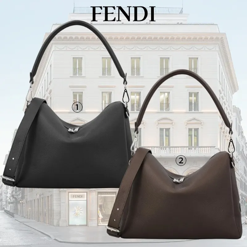 フェンディ スーパーコピー ルイ ラージ レザー バッグ 2色 fd1455848
