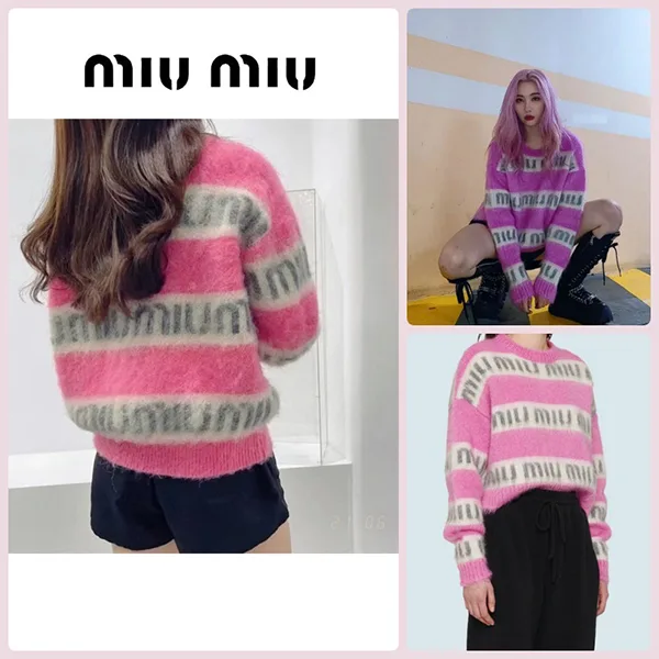 稀少★ミュウミュウ★カシミヤ セーター 偽物【日本未入荷☆】MML482​