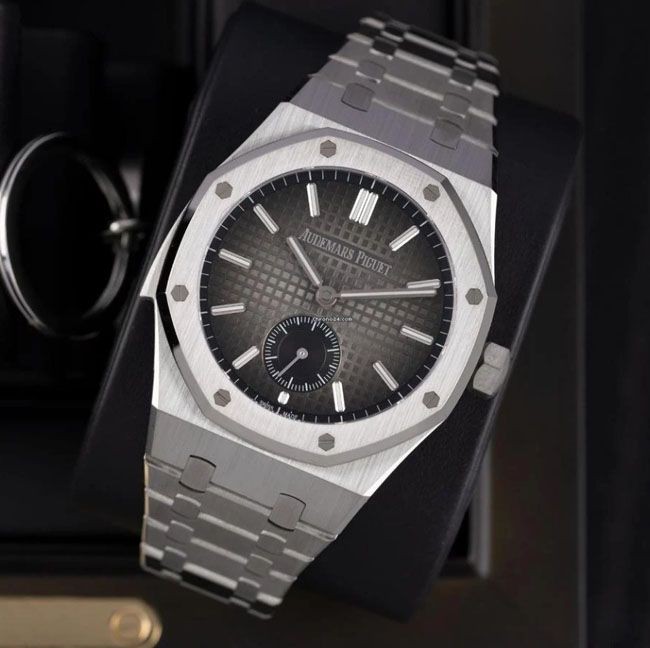 オーデマピゲ ロイヤルオーク ミニッツリピーター スーパーソヌリ 26591TI.OO.1252TI.03 チタン スモークグレー