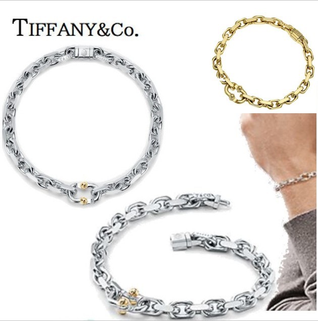 24新作 ティファニー 1837 メイカーズ ☆ ナローチェーン ブレスレット 2色 24100901