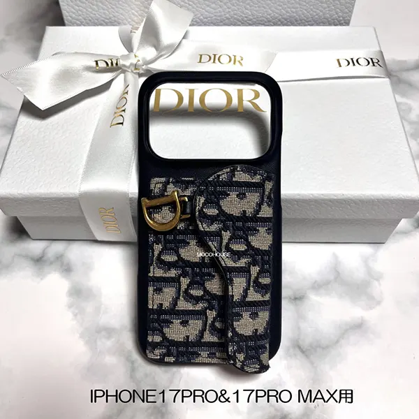 ディオール コインケース付 iPhone17pro&pro max case w25103101