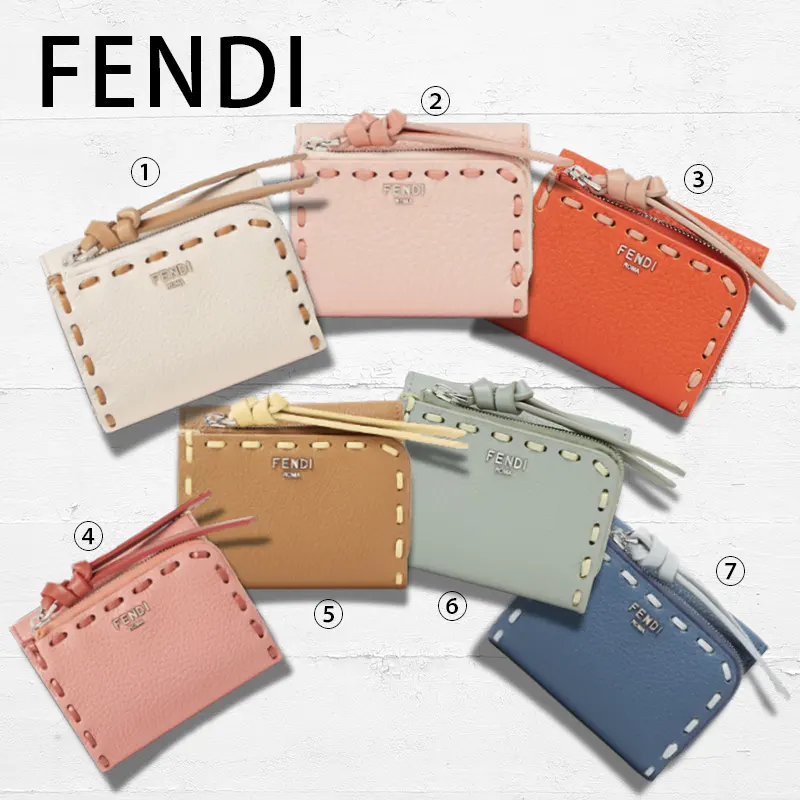 フェンディ ピーカブー マイクロ 三つ折り財布 コピー 7色 fd611559