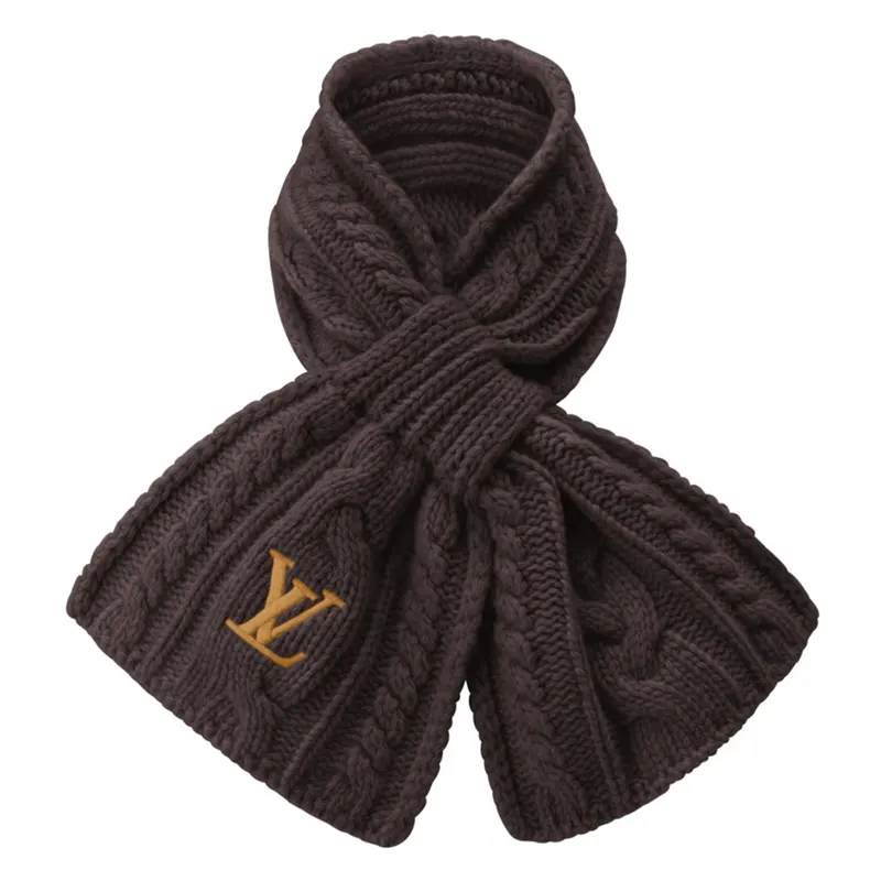 ルイヴィトン スーパーコピー ニットマフラー ロゴ刺繍入り 3色 M96754