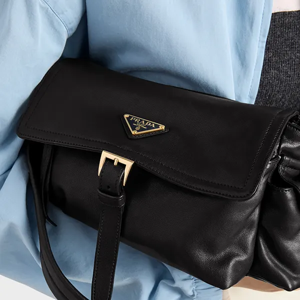 【安全】プラダ エクスプローラー ナッパレザー ショルダーバッグ 1BD394