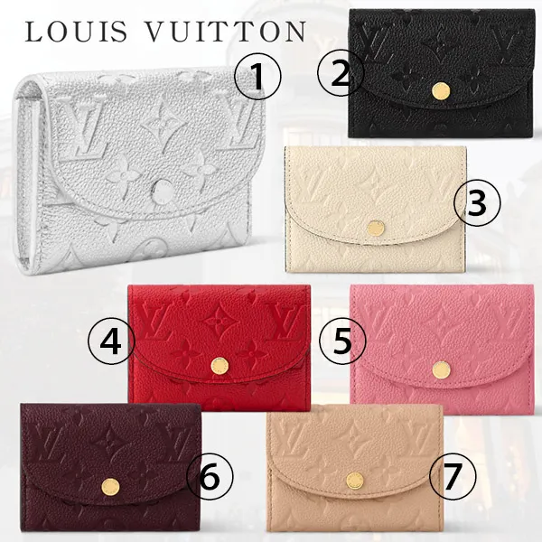 ☆可愛すぎる限定カラー☆ルイヴィトン ポルトモネ・ロザリ 偽物 コインケース☆M26512