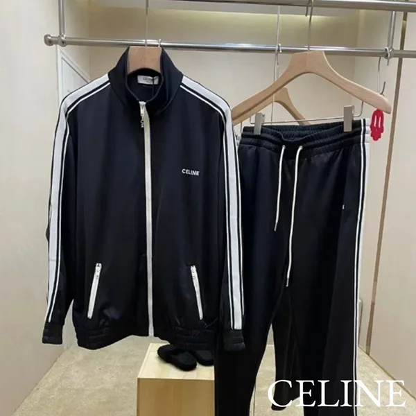 [通販]セリーヌ ダブルフェイスジャージー セットアップ 偽物 ce251015