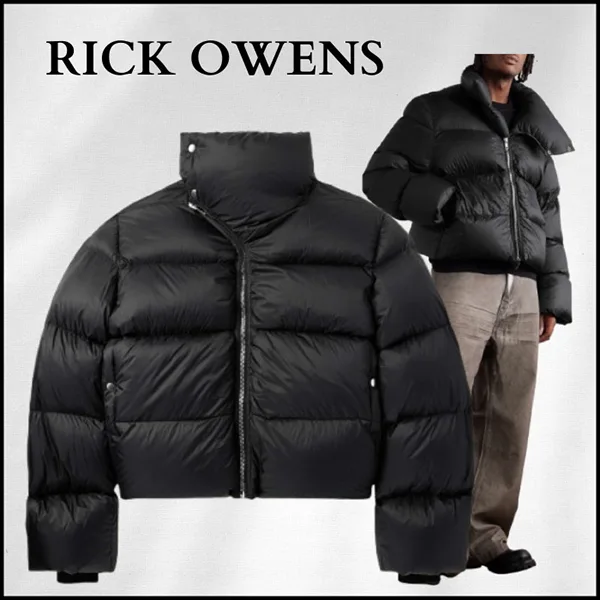 【リックオーウェンズ ダウン 偽物】タートルクロップドキルティングダウンジャケット rc2510151
