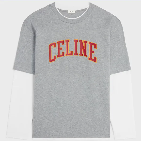 セリーヌ ロングスリーブ Tシャツ 偽物 / コットンジャージー ce251002