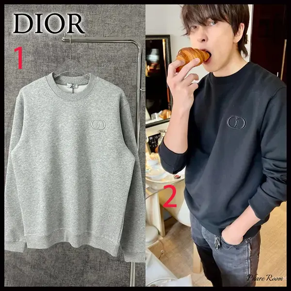 すぐ届ディオール CD Icon スウェットシャツ 偽物 コットン 113J699A0531