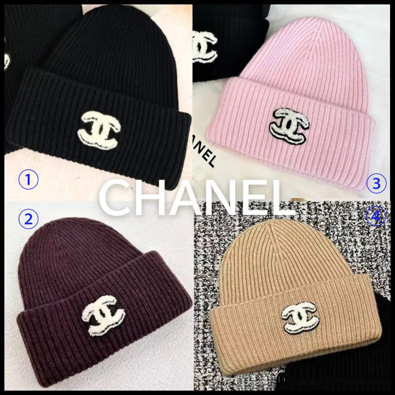 追跡付シャネル ニットキャップ CCロゴ 並行輸入品 4色 xne511518
