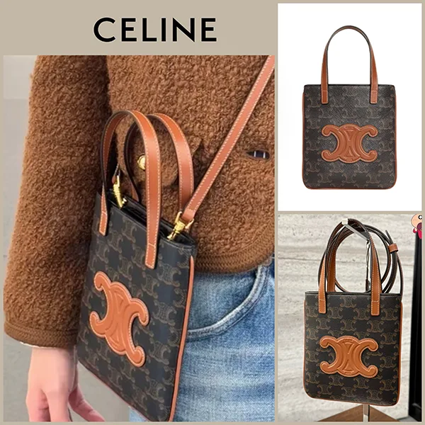 【セリーヌ コピー】TRIOMPHE★上品ロゴミニショルダー 10N042GCE-04LU