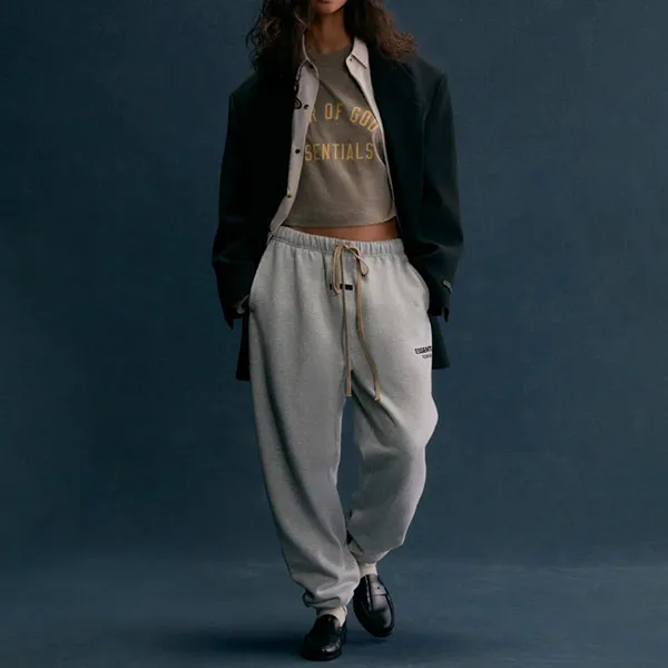 大人のセットアップ★フィアオブゴッド コピー Essentials パーカー＋パンツ c25103114