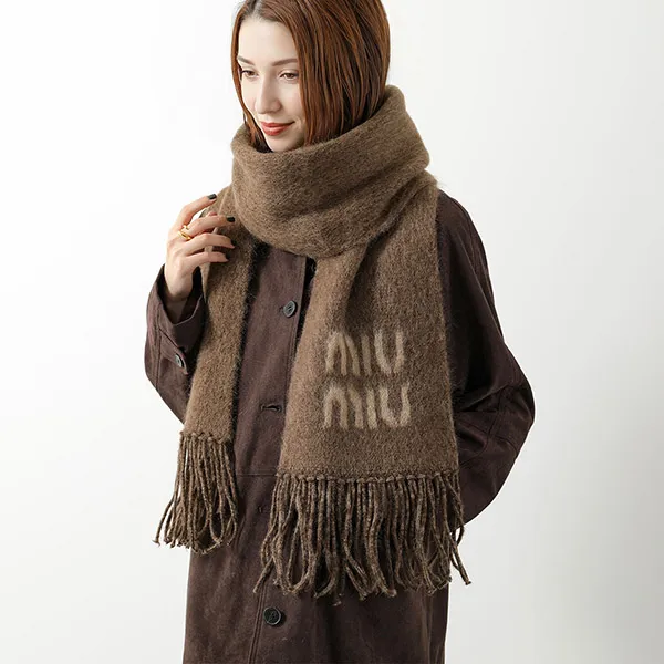 激安価格！ミュウミュウ マフラー スーパーコピー 5FS062 2CQD モヘアブレンド c25103116