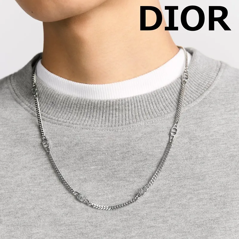 男女兼用ディオール CD Icon チェーンリンク ネックレス da66251
