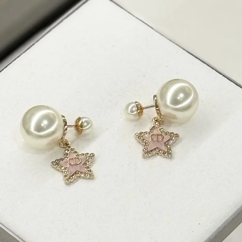 ディオール トライバル ピアス パール 星 CD 2色 da5551554