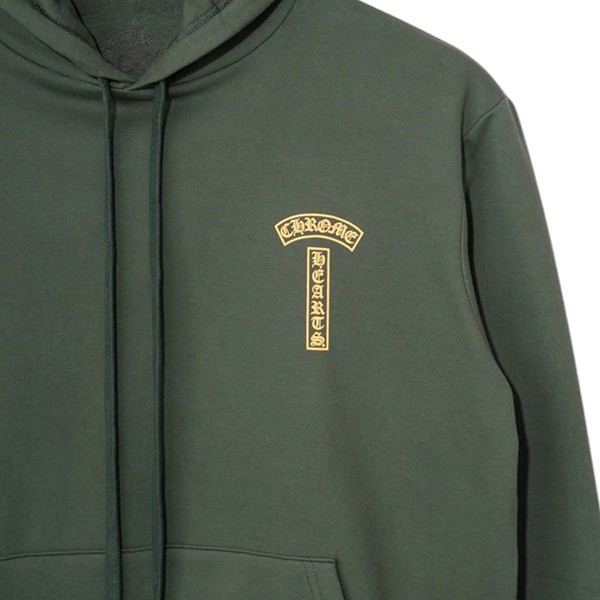 今注目アイテム！クロムハーツ コピー★Tバー ショルダーロゴ スウェットパーカー c15111805