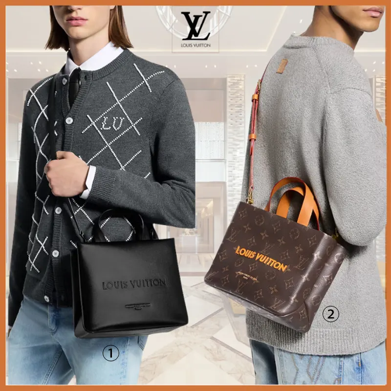 ルイヴィトン × ショッパー・トート MINI バッグ コピー商品 2色 M27017