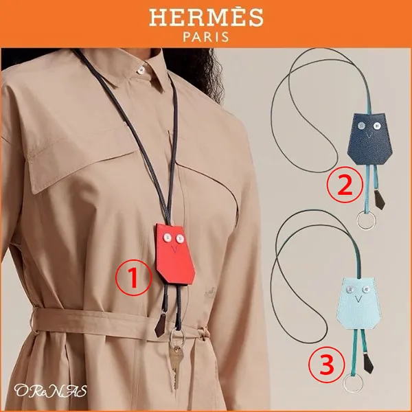 【スタイリッシュ♪】エルメス キーリング コピー H hibouton clochette key ring プティH H1706568 92