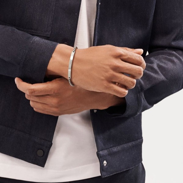 【新デザイン】ティファニー ベネチアン リンク ID ブレスレット コピー 男女兼用 c25111817