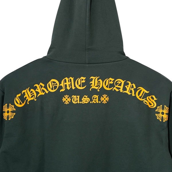 今注目アイテム！クロムハーツ コピー★Tバー ショルダーロゴ スウェットパーカー c15111805