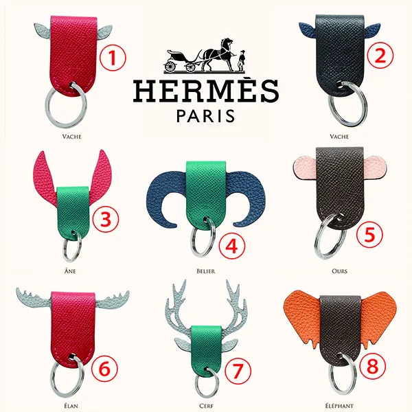 【お洒落★】希少 エルメス アニマル キーホルダー・キーリング コピー H1061928 92