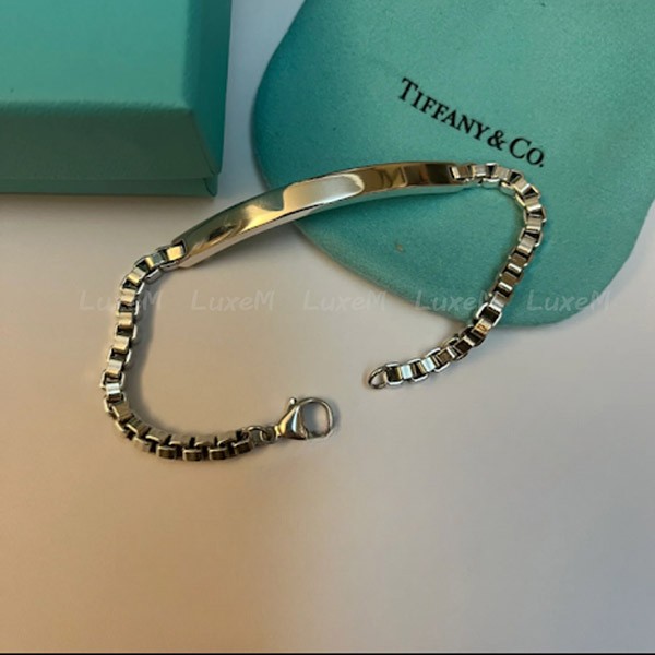 【新デザイン】ティファニー ベネチアン リンク ID ブレスレット コピー 男女兼用 c25111817