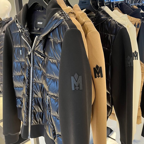 口コミ異素材組み合わせ【マッカージュ】Ramona ラモーナ ジャケット 偽物 c25103104