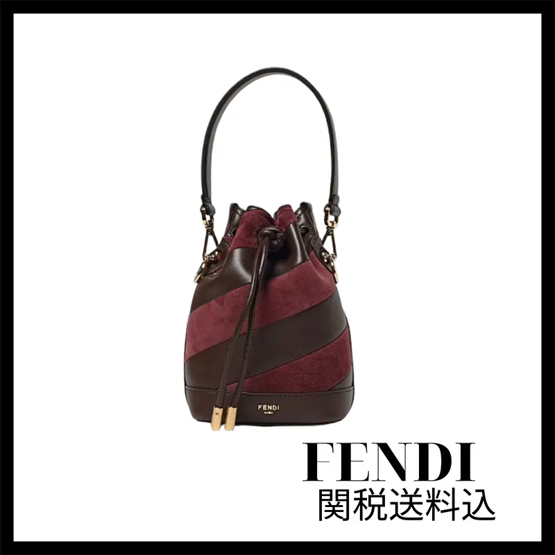 すぐ届フェンディ モン トレゾール スエード ミニバッグ fd11251