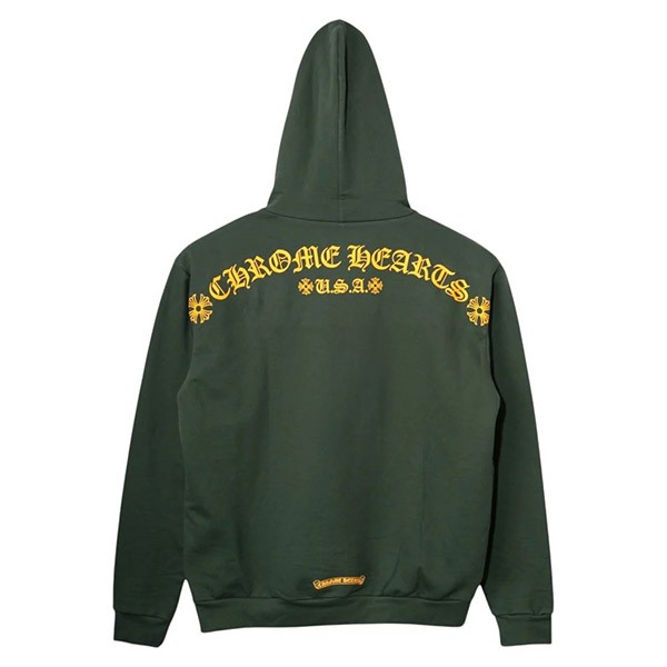 今注目アイテム！クロムハーツ コピー★Tバー ショルダーロゴ スウェットパーカー c15111805