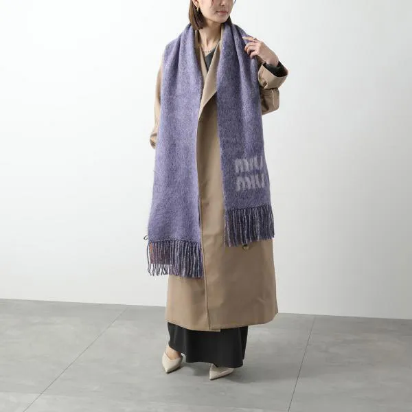 激安価格！ミュウミュウ マフラー スーパーコピー 5FS062 2CQD モヘアブレンド c25103116