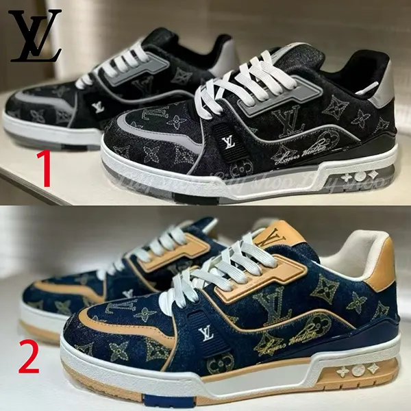 上品高見え■ルイヴィトン LV トレーナー スニーカー 1AJ360