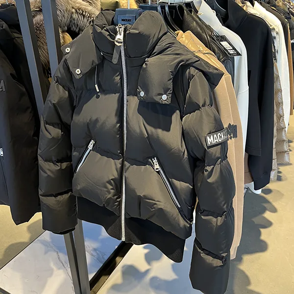 (セールで破格)【マッカージュ】AUBRIE フード付きダウンジャケット