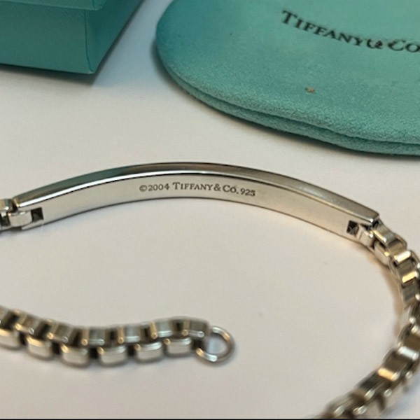 【新デザイン】ティファニー ベネチアン リンク ID ブレスレット コピー 男女兼用 c25111817