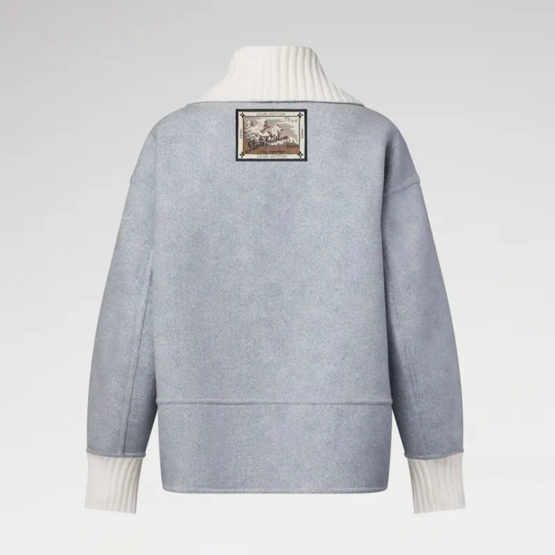 パロディルイヴィトン カシミヤ ショールカラー コート 1AIQVD